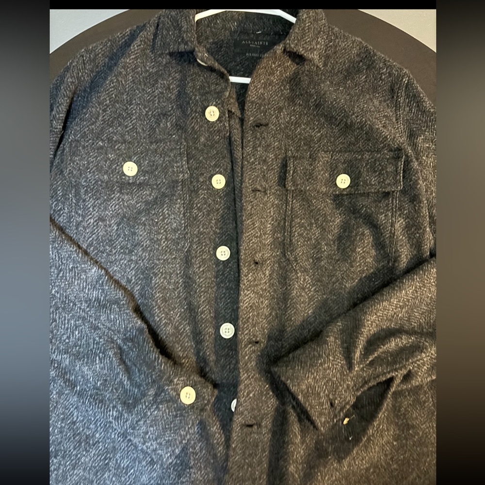 All Saints Long Sleeve Commodore shirt.